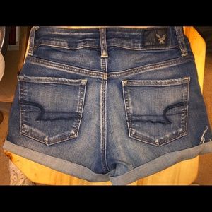 American eagle high rise shorts